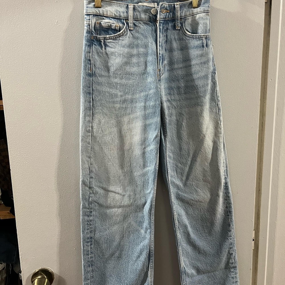 Zara Classic Blue Denim Pants